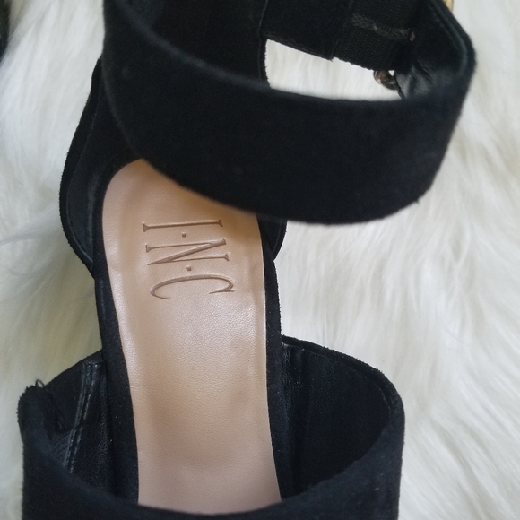 INC GAVI ADOREABLE BLACK SHOES - Picture 8 of 9